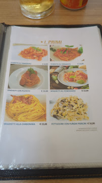 Menu / carte de Lo Spuntino à Amalfi