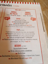 Menu / carte de Restaurant La Boucherie à Saint-Clément