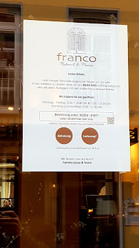 Menu du Ristorante Pizzeria Luise à Königswinter