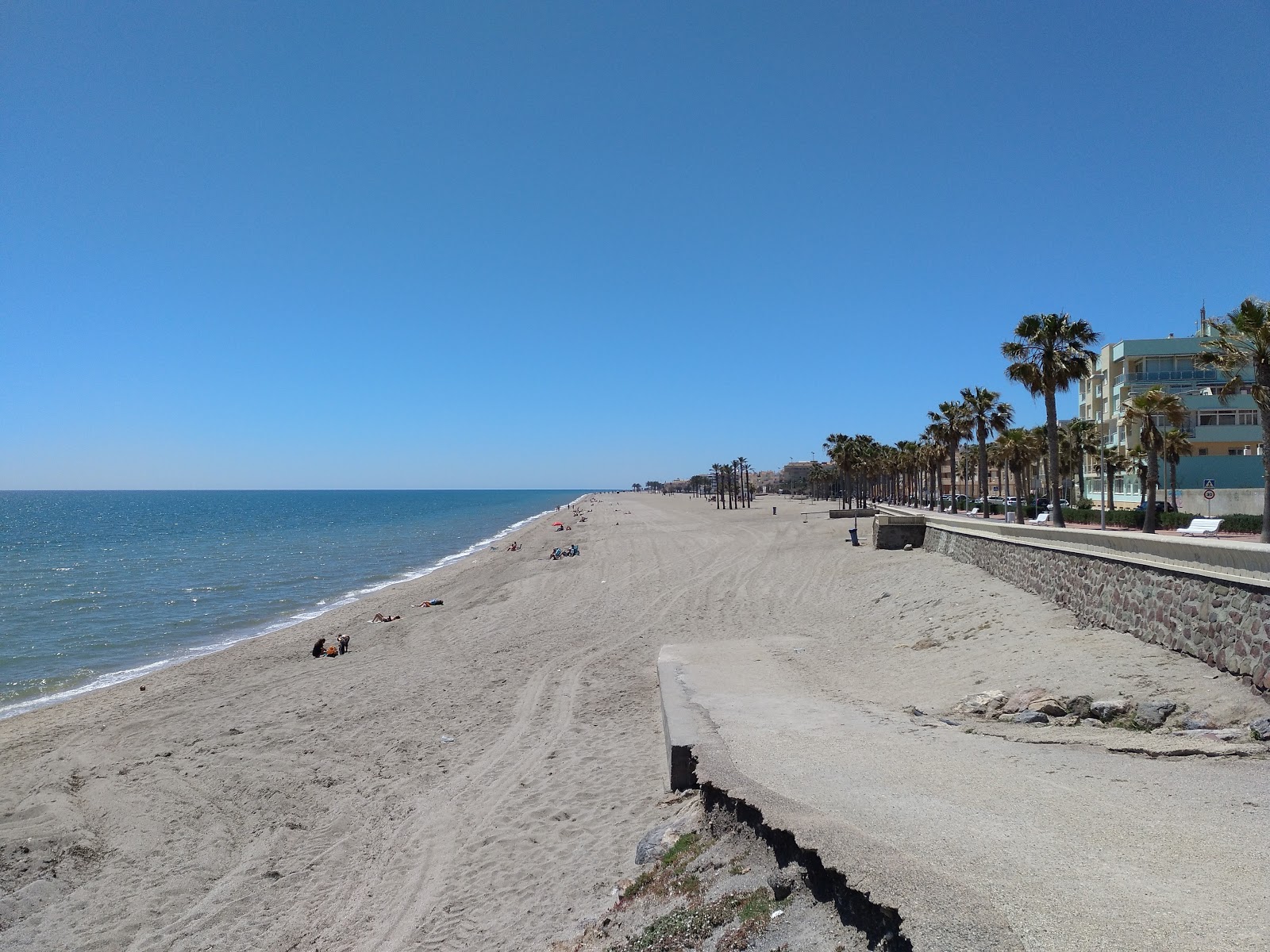 Foto di Playa de las Salinas zona selvaggia