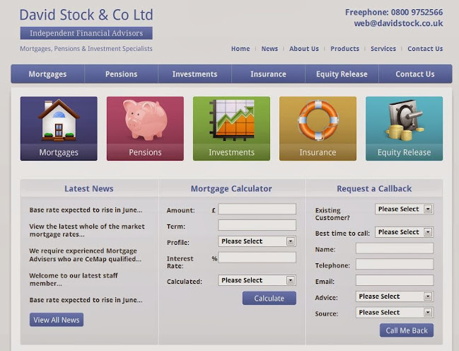 Reviews of David Stock & Co Ltd in Newport - Financial Consultant