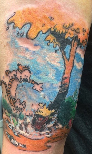 Explore small warrior tattoo ideas, creative tattoo ideas in Copperas Cove, available at Black Moon Tattoo Company