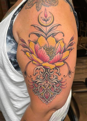 Explore yin and yang tattoo ideas, creative tattoo ideas in Rehoboth Beach, available at Homeward Tattoo and Body Piercing