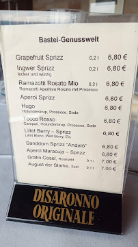 Panoramarestaurant Bastei à Lohmen menu