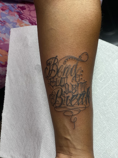 Explore bourbon glass tattoo idea, creative tattoo ideas in Cleveland, available at True Art Tattoos, Inc