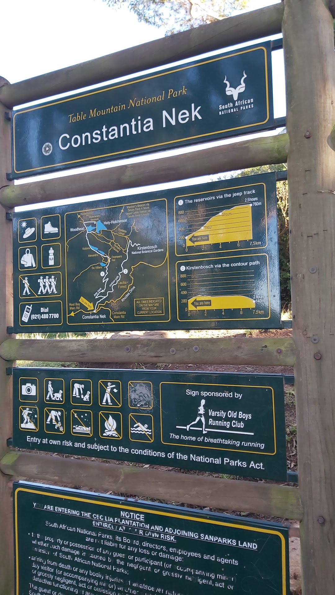 Constantia Nek Hiking Trail