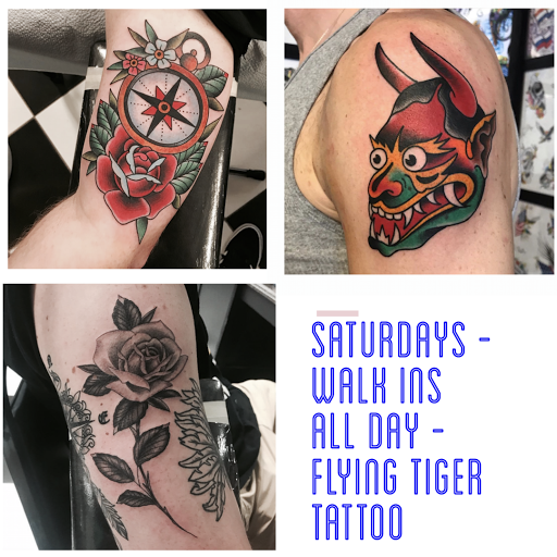 Tattoo Shop «Flying Tiger Tattoo», reviews and photos, 1537 Stanley St, New Britain, CT 06053, USA