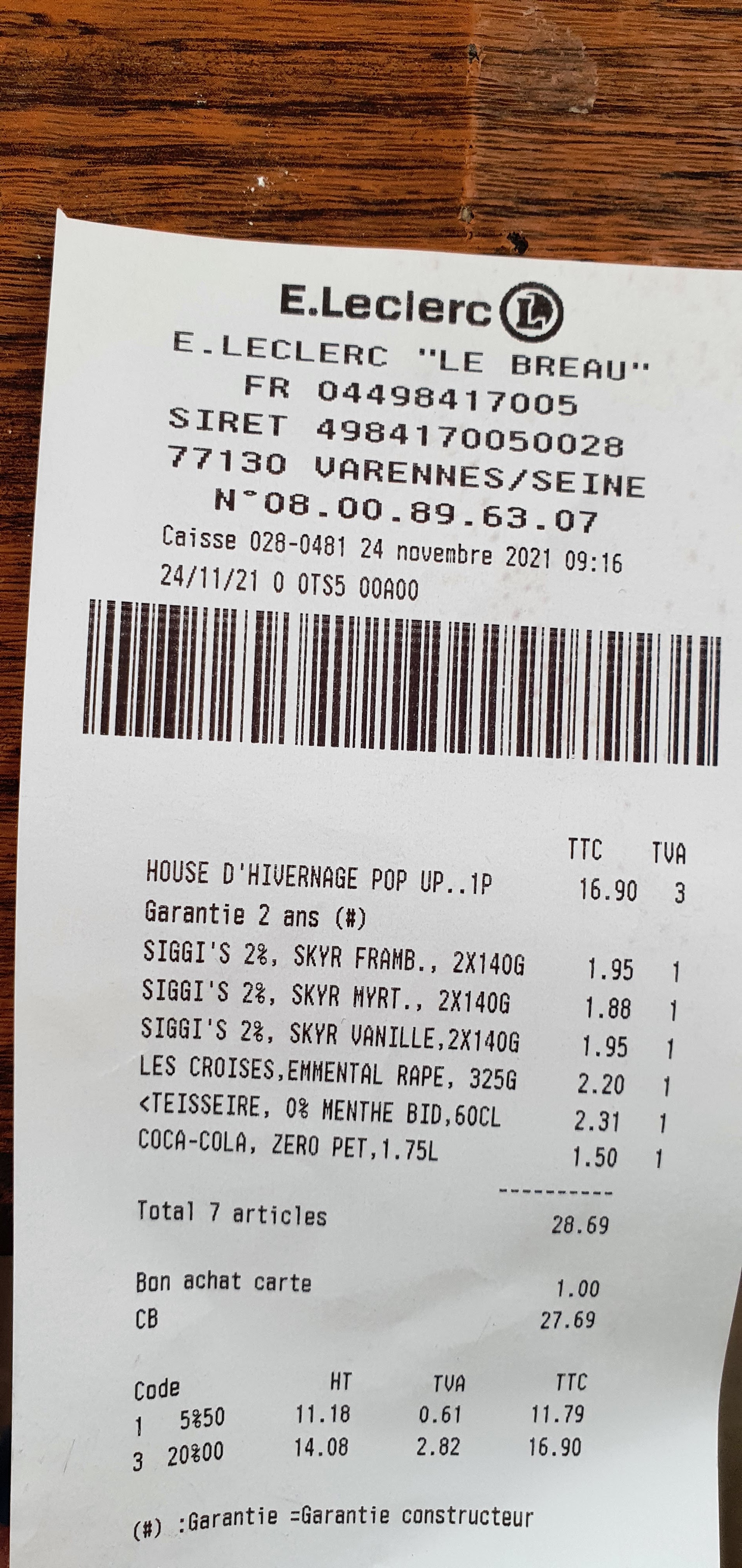 Photo n° 1 de l'avis de Christophe. fait le 21/09/2021 à 07:06
