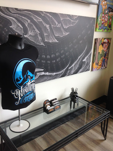 Explore skiing tattoo ideas, creative tattoo ideas in Lombard, available at New Hope Tattoo