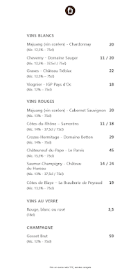 BEKSEJU VILLAGE FRANCE à Paris menu
