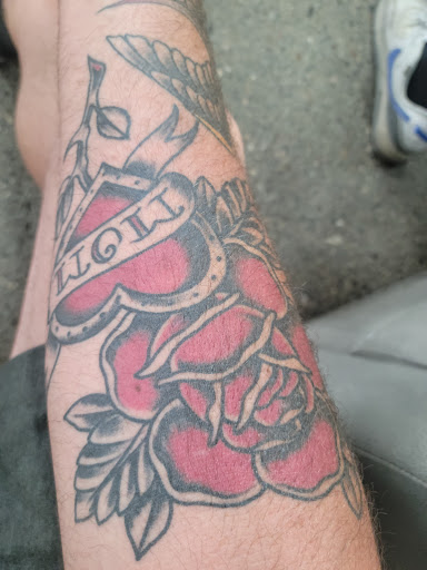 Explore emo anime tattoo ideas, creative tattoo ideas in Austin, available at Black Swan Tattoo Company