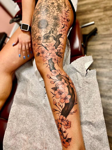 Explore arcane tattoo ideas, creative tattoo ideas in Batavia, available at The Pretty Pin-Up Tattoo Parlor