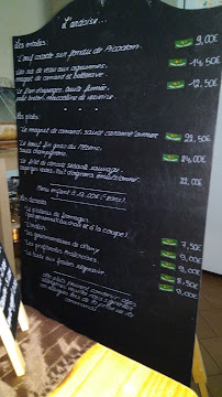 Restaurant français La maison de Nany à Joyeuse (la carte)