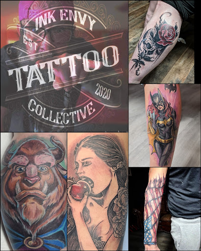 Explore carnage tattoo ideas, creative tattoo ideas in Spencer, available at Ink Envy Tattoo And Body Piercing