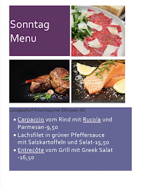 Gasthof Kriechbaumer à Bad Aibling menu