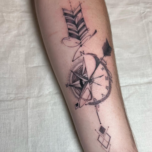 Explore big toe tattoo ideas, creative tattoo ideas in Goose Creek, available at Red Kirin Tattoo