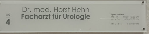 Dr. med. Horst Hehn Urologe Androloge Tumortherapie