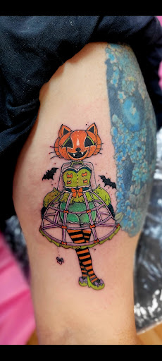 Explore scar tattoo ideas, creative tattoo ideas in Benton, available at Spectrum Tattoo