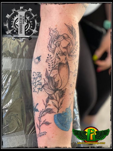 Explore clock tattoo ideas for guys, creative tattoo ideas in Moweaqua, available at Fleshwound Tattoo