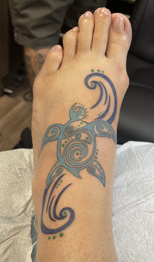 Explore beagle tattoo ideas, creative tattoo ideas in San Diego, available at Family Business Tattoo San Diego