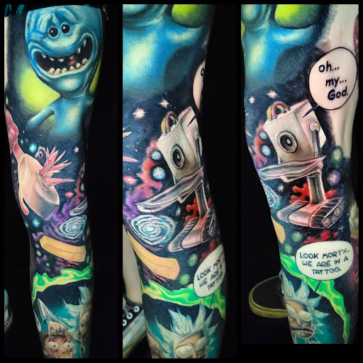 Explore elemental tattoo ideas, creative tattoo ideas in Buford, available at Inked Arts Tattoo Studio