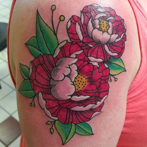 Explore surfing tattoo ideas, creative tattoo ideas in Grand Ledge, available at Van Gogh Tattoos