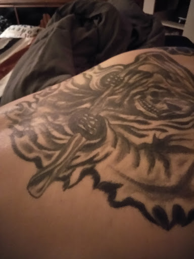 Explore serenity tattoo ideas, creative tattoo ideas in Camden, available at Twisted Tattoo And Piercings