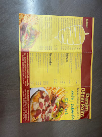 Menu / carte de Dersim Döner Point à Schirgiswalde-Kirschau
