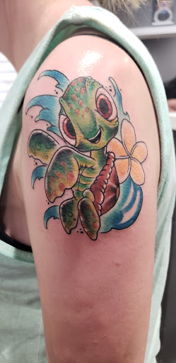 Explore broly tattoo ideas, creative tattoo ideas in Orem, available at Hearts and Hands Tattoo and Piercing