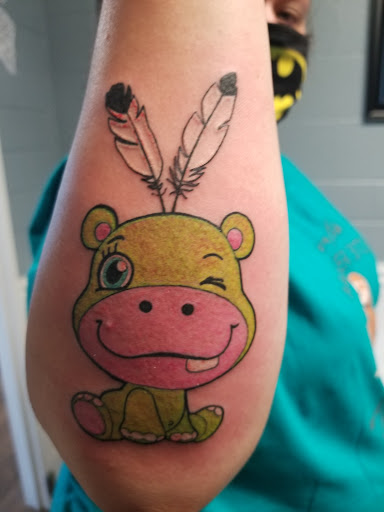 Explore easy leg tattoo ideas, creative tattoo ideas in Fergus Falls, available at The Bee Hive Tattoo Parlor