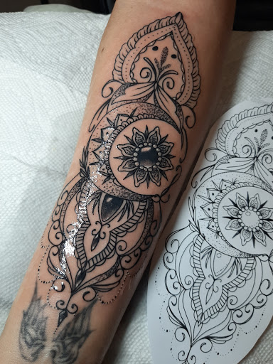 Explore cancer tattoo ideas for guys, creative tattoo ideas in Lakeview, available at Backwoods Tattoo Studio