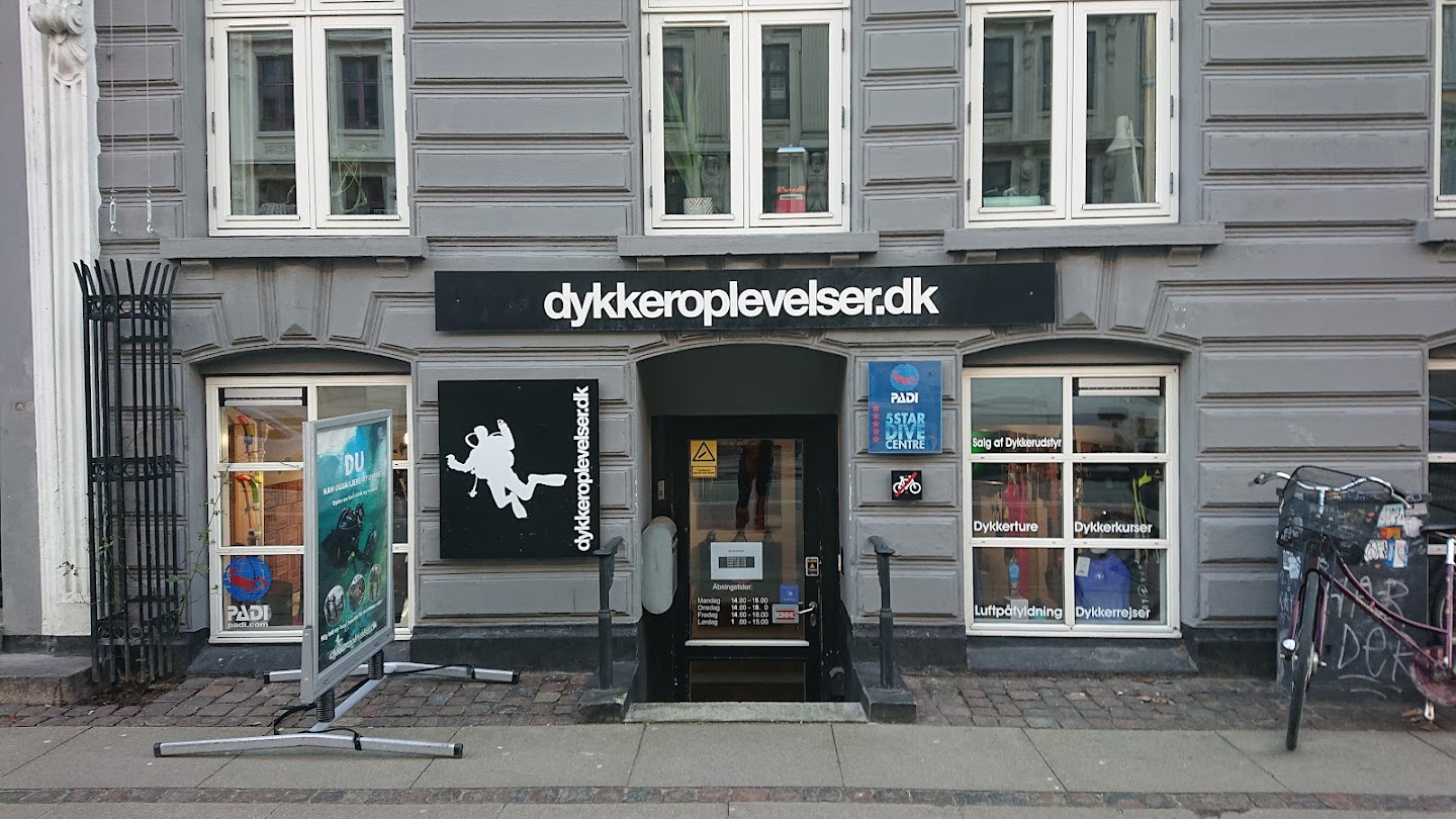 Dykkeroplevelser - Dykkerbutik hjertet af København