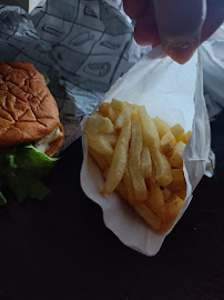 Aliment-réconfort du Restauration rapide Burger Square 