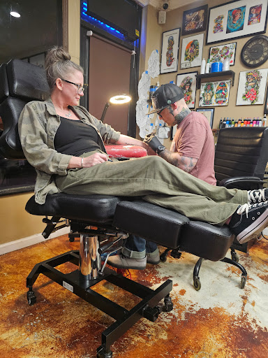 Explore angel and demon tattoo ideas, creative tattoo ideas in San Diego, available at Above All Tattoo - Pacific Beach