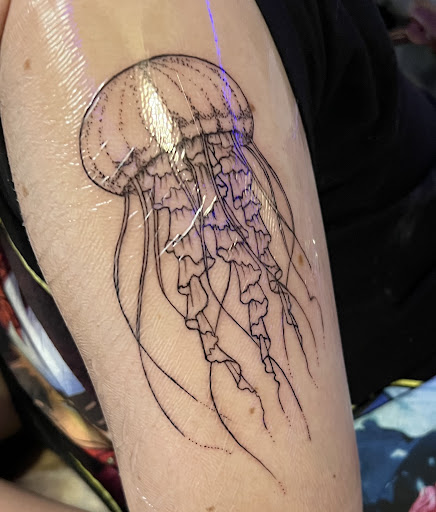 Explore uv tattoo ideas, creative tattoo ideas in Maineville, available at Fly Tattoo Shop