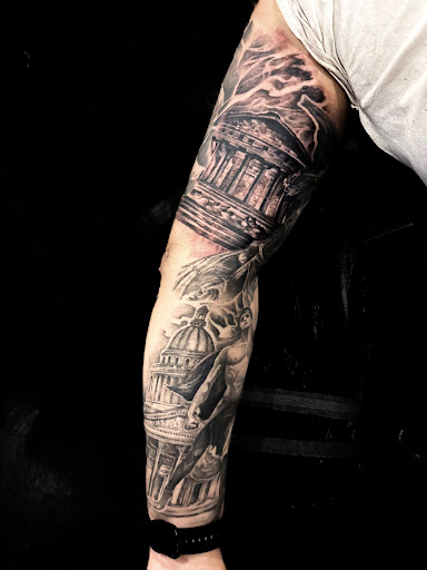 Explore leprechaun tattoo ideas, creative tattoo ideas in Saint Paul, available at Supreme Art Of War Inc