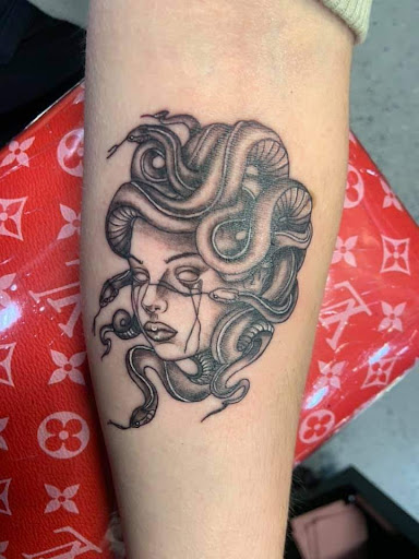 Explore mob tattoo ideas, creative tattoo ideas in Clinton Township, available at Beyond the chair Tattoo studio Clinton Township