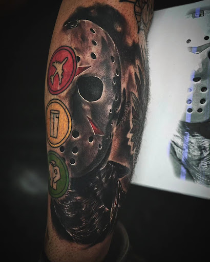 Explore alchemist tattoo ideas, creative tattoo ideas in Fort Myers, available at Loyal 2 The Coil Tattoos & Piercings (Edison Mall Location Entrance F)