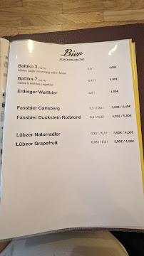 Bistro Café Arbat à Rostock - menu / carte