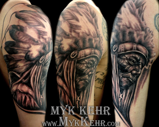 Explore knee ditch tattoo ideas, creative tattoo ideas in Saint Paul, available at Inception Studios - Modern Professional Tattooing