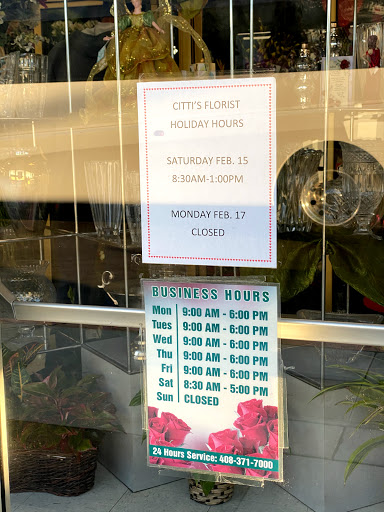 Florist «Cittis Florist», reviews and photos, 3100 Stevens Creek Blvd, San Jose, CA 95117, USA