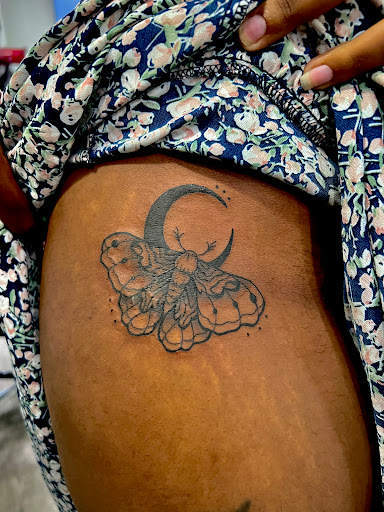 Explore female tattoo ideas ribs, creative tattoo ideas in Atlanta, available at Iron Palm Tattoos & Body Piercing Atlanta