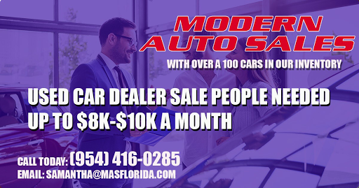Used Car Dealer «Modern Auto Sales», reviews and photos, 2200 N Federal Hwy, Hollywood, FL 33020, USA