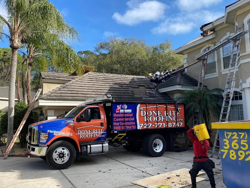 Roofing Contractor «DONE RITE ROOFING», reviews and photos, 1506 S Hillcrest Ave, Clearwater, FL 33756, USA