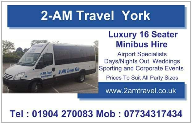 Minibus Hire York - Taxi service