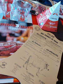 Restaurant à viande La Boucherie à Dieppe - menu / carte
