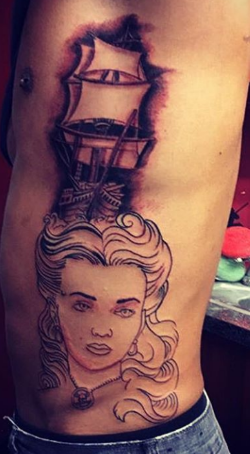 Explore name tattoo ideas for women, creative tattoo ideas in Hialeah, available at Allstar Tattoo & Body piercing