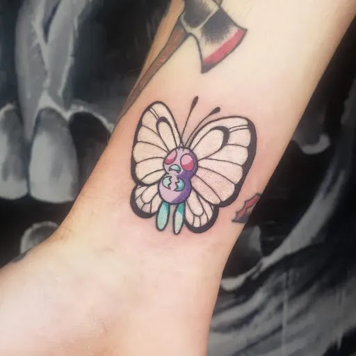 Explore collage tattoo ideas, creative tattoo ideas in Decatur, available at Exclusive Ink Tattoos & Body Piercings 22nd & Wood