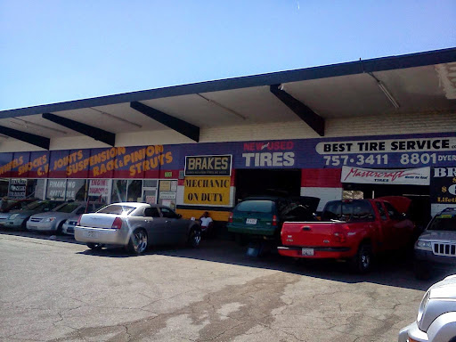 Best Tire Service Co. in El Paso, Texas