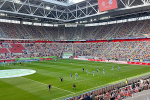 Leichtathletikhalle im Arena-Sportpark